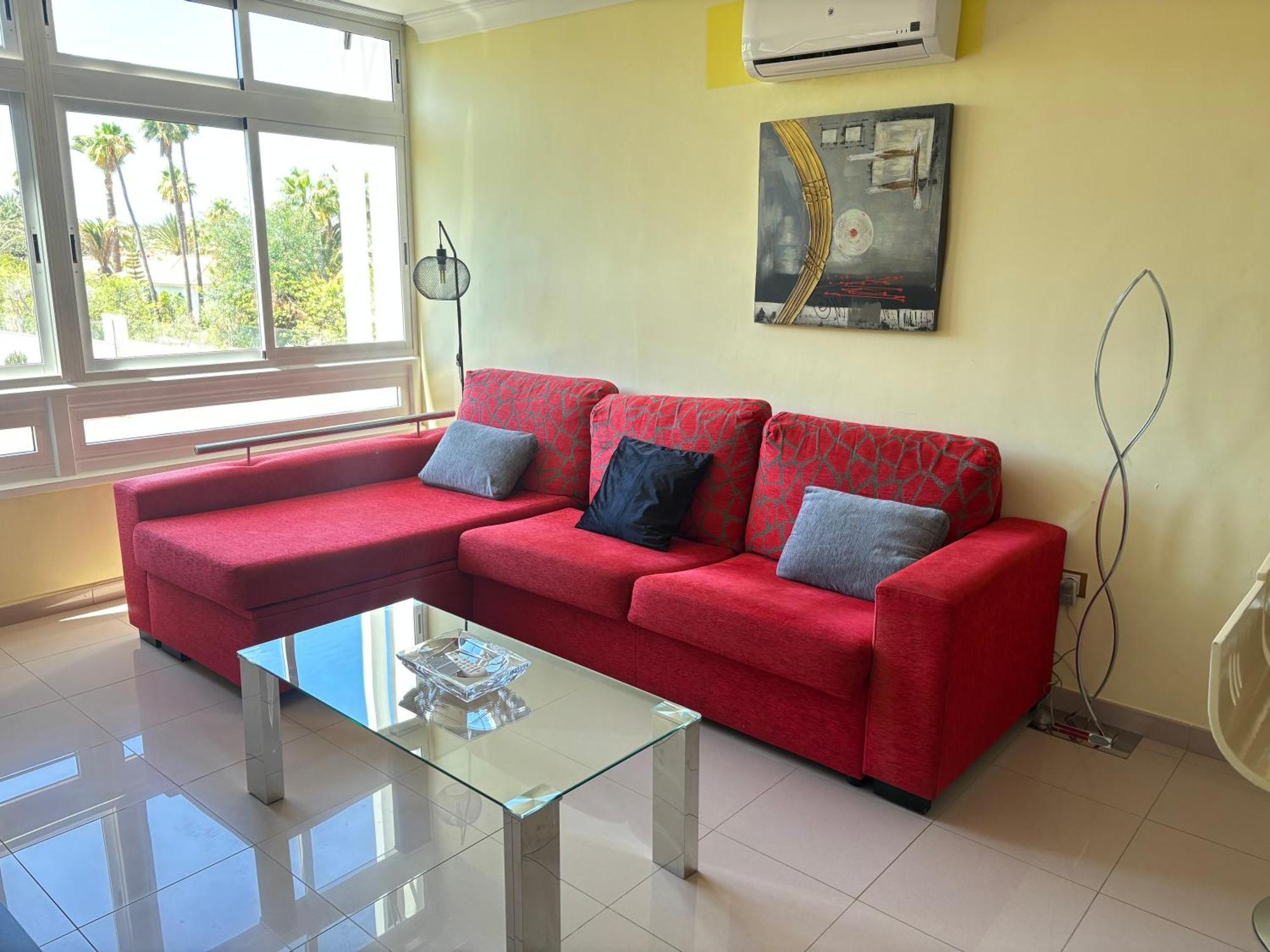 Playa Del Ingles Apartment San Bartolome Bagian luar foto
